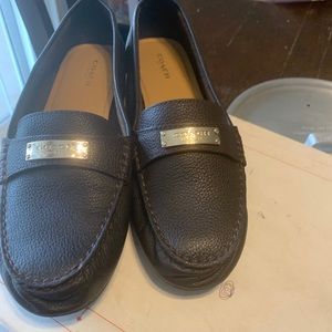 Women brown Coach shoes